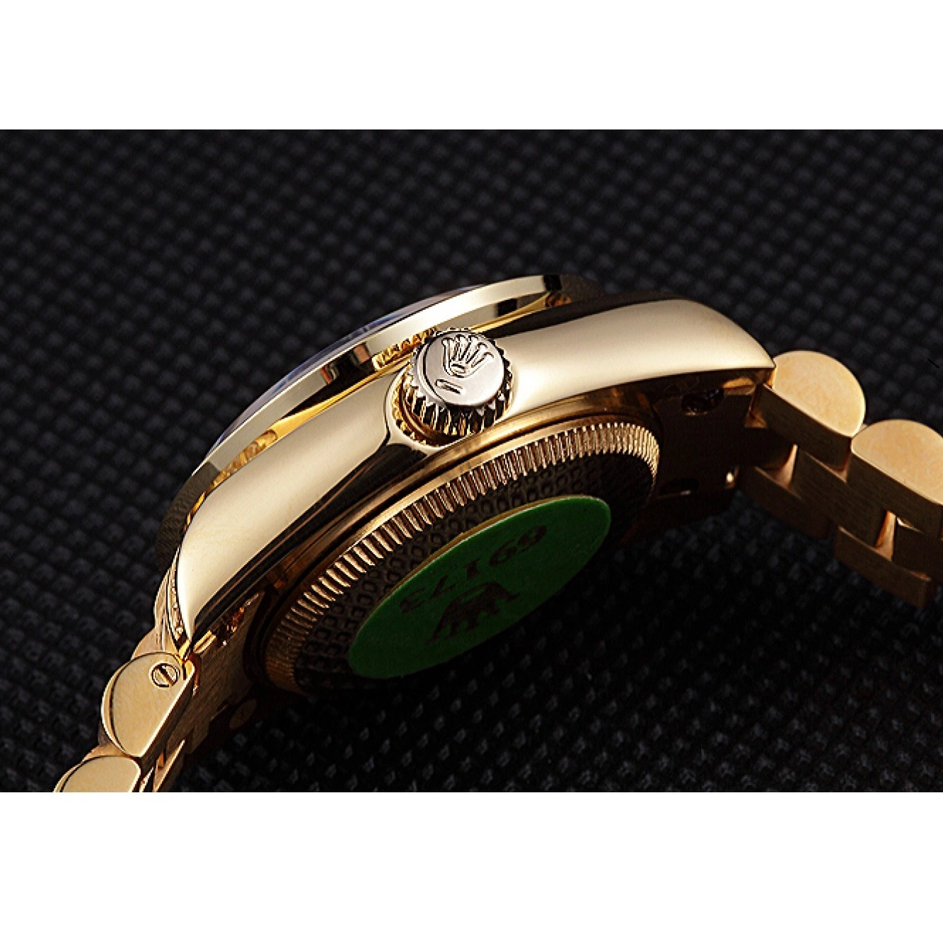 Aaa replica watch Swiss Dial DateJust 622023 Gold Diamond Rolex 0815